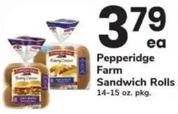 ACME Pepperidge Farm Sandwich Rolls offer