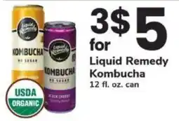 ACME Liquid remedy kombucha offer
