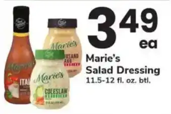 ACME Marie's salad dressing offer