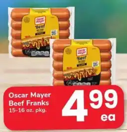 ACME Oscar mayer beef franks offer