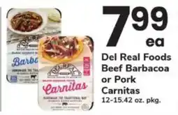 ACME Del Real Foods Beef Barbacoa or Pork Carnitas offer