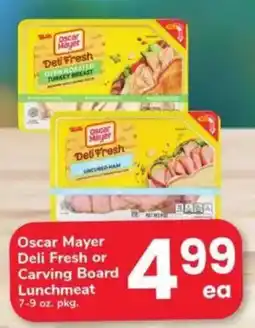 ACME Oscar Mayer Deli Fresh or Carving Board Lunchmeat offer
