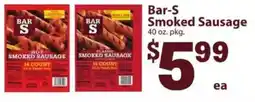 ACME Bar-S Smoked Sausage offer