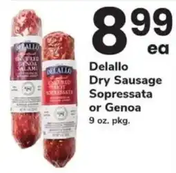 ACME Delallo Dry Sausage Sopressata or Genoa offer