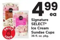 ACME Signature select ice cream sundae cups offer
