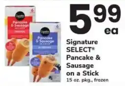 ACME Signature select pancake & sausage on a stick offer
