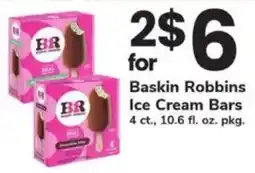 ACME Baskin Robbins Ice Cream Bars offer