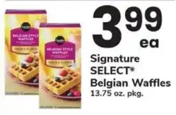 ACME Signature select belgian waffles offer