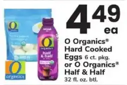 ACME O Organics Hard Cooked Eggs r O Organics Half & Half offer