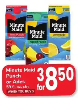 ACME Minute Maid punch or ades offer