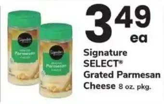 ACME Signature select grated parmesan cheese offer