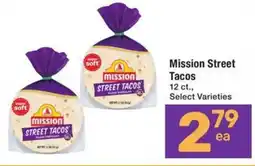Albertsons Mission Street Tacos offer