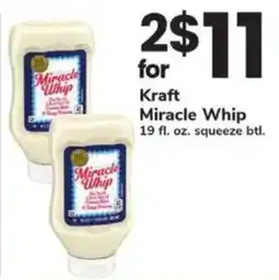 ACME Kraft Miracle Whip offer