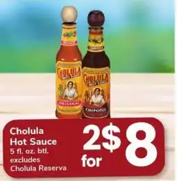ACME Cholula Hot Sauce offer