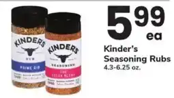 ACME Kinder's seasoning rubs offer