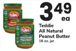 ACME Teddie All Natural Peanut Butter offer