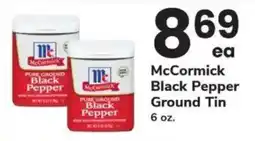 ACME McCormick Black Pepper Ground Tin offer