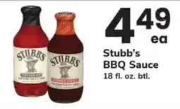 ACME Stubb's BBQ Sauce offer