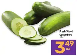 Albertsons Fresh Sliced Cucumbers offer