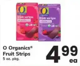 ACME O Organics Fruit Strips offer