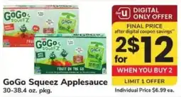 ACME GoGo Squeez Applesauce offer