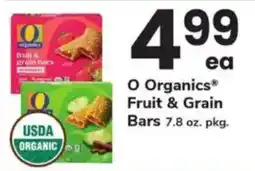 ACME O Organics Fruit & Grain Bars offer