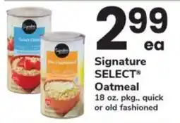 ACME Signature select oatmeal offer