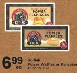 ACME Kodiak power waffles or pancakes offer