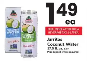 Jarritos Coconut Water