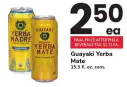 ACME Guayaki yerba mate offer