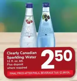 ACME Clearly Canadian Sparkling Water offer