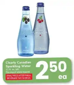 ACME Clearly Canadian Sparkling Water offer