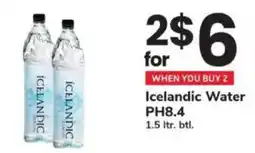 ACME Icelandic water PH8.4 offer