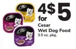 ACME Cesar Wet Dog Food offer