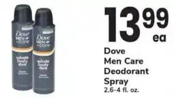 ACME Dove men care deodorant spray offer