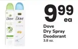 ACME Dove Dry Spray Deodorant offer