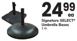 ACME Signature select umbrella bases offer
