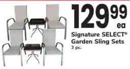 ACME Signature select garden sling sets offer