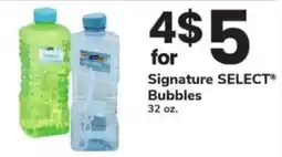 ACME Signature select bubbles offer