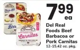 ACME Del Real Foods Beef Barbacoa or Pork Carnitas offer