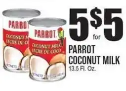 Extra Supermarket Parrot coconut milk offer
