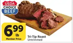 Vons Tri-Tip Roast offer