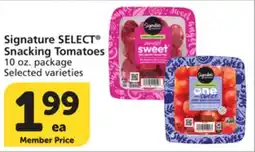 Vons Signature SELECT Snacking Tomatoes offer