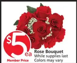 Vons Rose Bouquet offer
