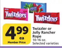 Vons Twizzler or Jolly Rancher Rope offer