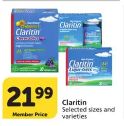 Vons Claritin offer