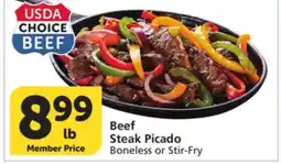 Vons Beef Steak Picado offer