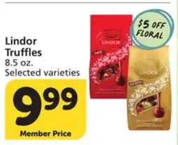 Vons Lindor Truffles offer