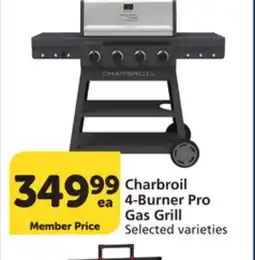 Vons Charbroil 4-Burner Pro Gas Grill offer