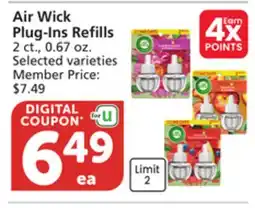 Vons Air Wick Plug-Ins Refills offer